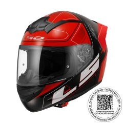 CASCO LS2 FF352 EVO ULTRA ROJO SPOILER ROJO 