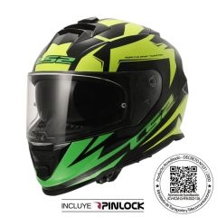 CASCO LS2 FF800 STORM II ATOMIK AMARILLO SHADOW