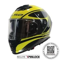 CASCO LS2 FF800 STORM II DODGER AMARILLO