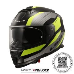 CASCO LS2 FF800 STORM II ROCKER SILVER AMARILLO