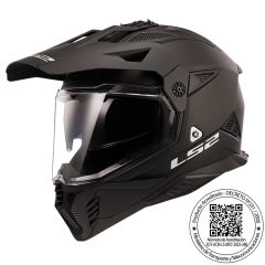 CASCO LS2 MX702 PIONEER II NEGRO MATE