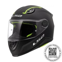 CASCO NIÑO LS2 FF812 KID NEGRO MATTE