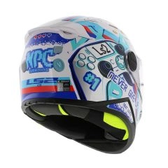 CASCO NIÑO LS2 FF812 KID NEXT LEVEL BLANCO