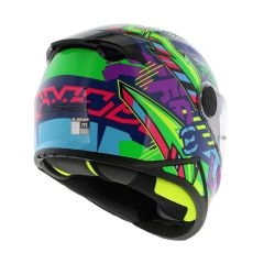 CASCO NIÑO LS2 FF812 KID SVENT AZUL VERDE