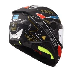CASCO NIÑO LS2 FF812 KID ZERO GRIS ROJO MATE