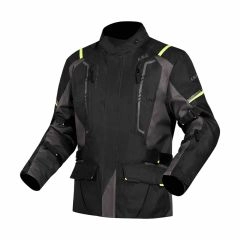 CHAQUETA LS2 NARVIK GRIS NEGRA AMARILLO