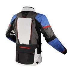 CHAQUETA LS2 NORWAY AZUL NEGRA GRIS ROJA