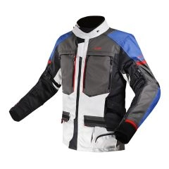 CHAQUETA LS2 NORWAY AZUL NEGRA GRIS ROJA