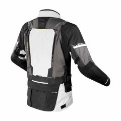 CHAQUETA LS2 NORWAY NEGRA GRIS AMARILLO