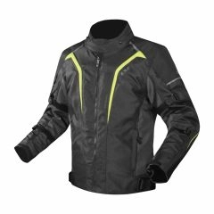 CHAQUETA LS2 SEPANG NEGRA GRIS AMARILLO
