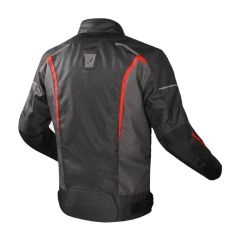 CHAQUETA LS2 SEPANG NEGRA GRIS ROJA