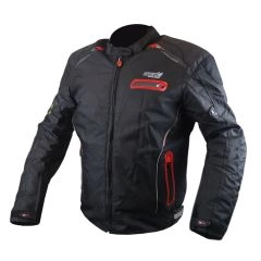 CHAQUETA ATROX ARAGON  HOMBRE NEGRA ROJA