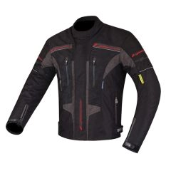 CHAQUETA ATROX CE 2101 HOMBRE NEGRA ROJA