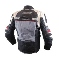 CHAQUETA ATROX TECH-2  NEGRA GRIS ROJA