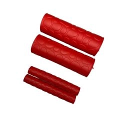 CUBRE PUÑOS Y MANILLAS ROJO