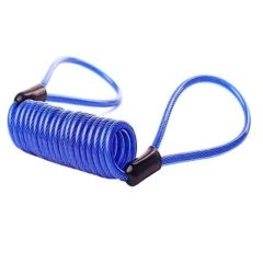 CUERDA SEGURIDAD CANDADOS DISCO AZUL