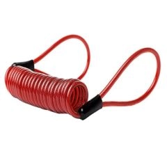 CUERDA SEGURIDAD CANDADOS DISCO ROJA