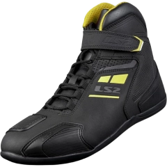 BOTA LS2 GARRA NEGRA AMARILLA MUJER