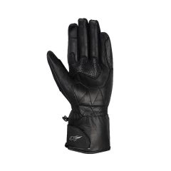 GUANTE ATROX 4312AL LARGO CUERO MUJER NEGRO BLANCO