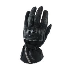 GUANTE ATROX MIG CUERO Y TEXTIL NEGRO