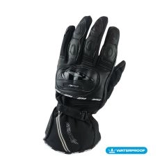 GUANTE ATROX MIG CUERO Y TEXTIL NEGRO