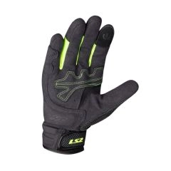 GUANTE LS2 KUBRA NEGRO AMARILLO HOMBRE