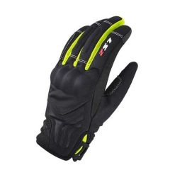GUANTE LS2 JET II NEGRO AMARILLO HOMBRE