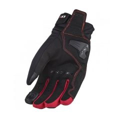GUANTE LS2 JET II NEGRO ROJO HOMBRE