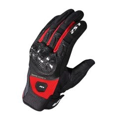 GUANTE LS2 ATOM NEGRO ROJO