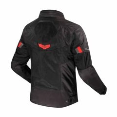 CHAQUETA LS2 GARDA AIR NEGRA ROJA