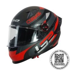 CASCO LS2 FF816 COSMOS MODOK NEGRO ROJO MATE ST