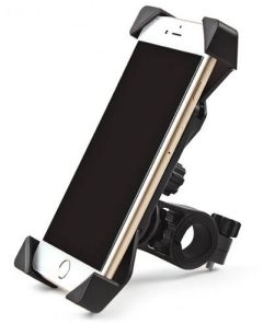 SOPORTE CELULAR SIMPLE (VOLANTE) NEGRO