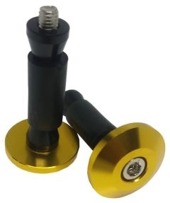 TOPES METALICOS PUÑOS 100 DORADO